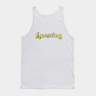 Questing logo colorful gradient Tank Top